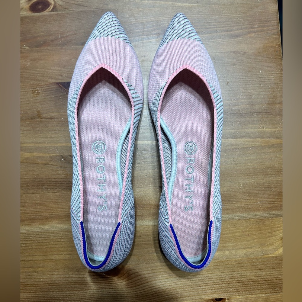Size 10 Rothy’s Cotton Candy Point